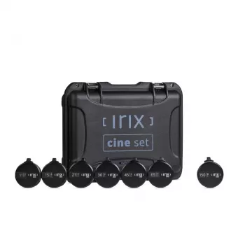 IRIX Cine Directors Set Sony E laikikliui (metrinė fokusuotė) – 11mm T4.3, 45mm T1.5, 150mm T3.0 Macro 1:1