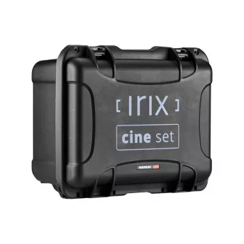 Irix Cine Directors Set Fuji X metrinė skalė (4 objektyvų rinkinys: 21mm T1.5, 30mm T1.5, 45mm T1.5, 150mm T3.0 Macro 1:1, kietas dėklas)
