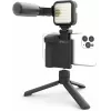 DigiPower DPS-VLG4 Vlogų rinkinys su LED šviesa ir mikrofonu