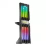 Antec ARGB GPU laikiklis, magnetinis pagrindas, aukščio reguliavimas, adresuojamas RGB apšvietimas, aliuminio lydinys, juodas