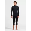 ODLO Merino 200 BL Top Turtle Neck LS Half Zip šiluminis apatinis sluoksnis - juoda - S dydis