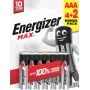 Energizer Max AAA šarminės baterijos, 1,5 V, 6 vnt. (4+2)
