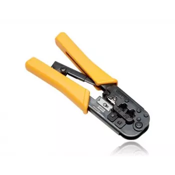 Fluke Modular Crimper Stripper Cutter, skirtas RJ45 RJ12 RJ11 RJ22 balso ir duomenų kabeliams