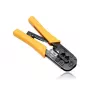Fluke Modular Crimper Stripper Cutter, skirtas RJ45 RJ12 RJ11 RJ22 balso ir duomenų kabeliams