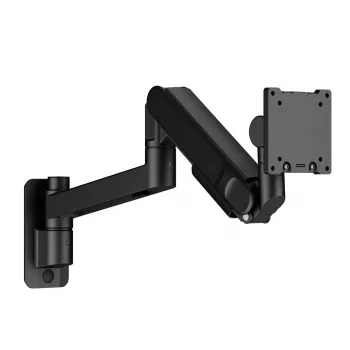 ROLINE Heavy-Duty LCD rankena sieniniam monitoriaus laikikliui iki 42 colių – 20 kg apkrova, sukama ranka, VESA 75x75–200x200, juoda