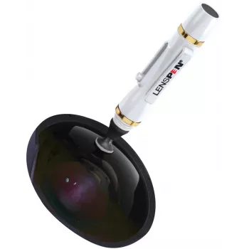 Lenspen NLP-1 NEW objektyvų valymo rašiklis fotoaparatų lęšiams, žiūronams, teleskopams, akiniams | Anglies pagrindu, įtraukiamas šepetėlis, kišeninė segtukas