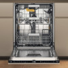 Whirlpool W8I HF58 TU UK pilnai įmontuojama indaplovė, 14 komplektų, energijos klasė C, 40 dB, 8 programų, natūralus džiovinimas, trečias stalčius, AquaStop, skaitmeninis ekranas, inverterinis variklis