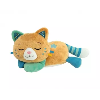 Clementoni Toy Breathing Kitten 17969 Interaktyvus pliušinis katinėlis, baltas, veikiantis su baterijomis, 3+ metai
