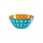 Guzzini Le Murrine 25 cm serviravimo dubuo, mėlynas/oranžinis