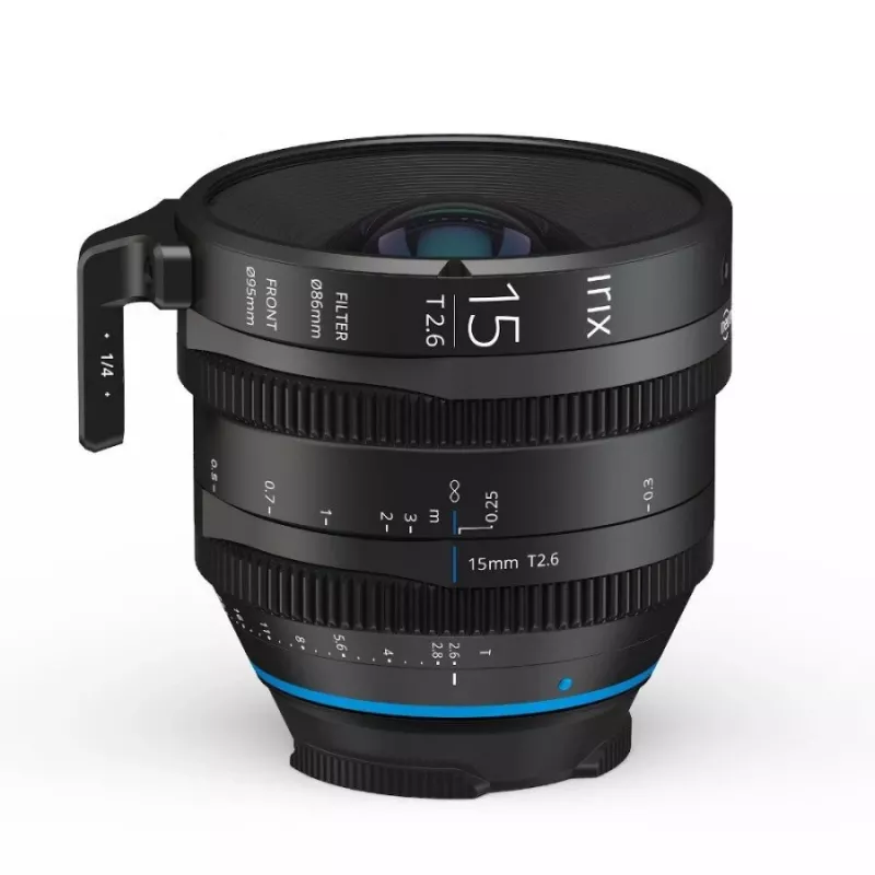 Irix Cine 15mm T2.6 PL tvirtinimo objektyvas (Imperinė skalė)