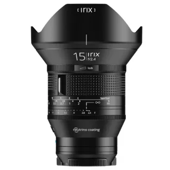 Irix 15mm f/2.4 itin plataus kampo objektyvas Sony E viso kadro fotoaparatams