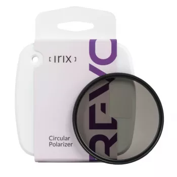 Irix Edge Revo apskrito poliarizacijos filtras 40,5 mm – plonas aliuminio rėmelis, ypač tvirtas optinis stiklas, 16 sluoksnių antirefleksinė, hidrofobinė, oleofobinė, atspari įbrėžimams danga