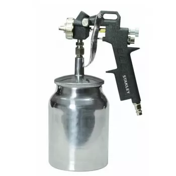 STANLEY 151093XSTN dažymo pistoletas su siurbiamu padavimu, 1,4 mm antgalis ir 1000 ml apatinė talpa