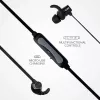 SBS TEEARBT501K belaidės Bluetooth ausinės į ausis su mikrofonu, juodos