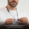 SBS TEEARBT501K belaidės Bluetooth ausinės į ausis su mikrofonu, juodos