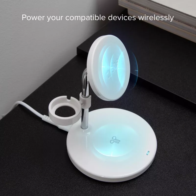 SBS TEWIRMAG3IN1 3-in-1 belaidė įkrovimo stotelė su MagSafe, skirta iPhone, Apple Watch ir AirPods