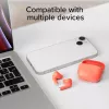 SBS TEEARTWSGOPODSR True Wireless ausinės su įkrovimo dėklu, Bluetooth 5.0, liečiamu valdymu, raudonos