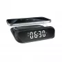 SBS žadintuvas su 15 W belaidžiu įkrovikliu (TEWIRCLOCK)