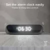 SBS žadintuvas su 15 W belaidžiu įkrovikliu (TEWIRCLOCK)