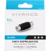 Vivanco RCA – RCA audio adapteris (VVAADAPRCAFF)