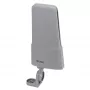 Vivanco VVANOUT42DBG lauko aktyvi antena DAB/DAB+ ir DVB-T/DVB-T2, 42 dB stiprinimas, F jungtis, juoda/pilka