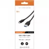 Vivanco USB-C – USB-A 3.0 laidas 1 m (VVITCABUSBATYC15W)