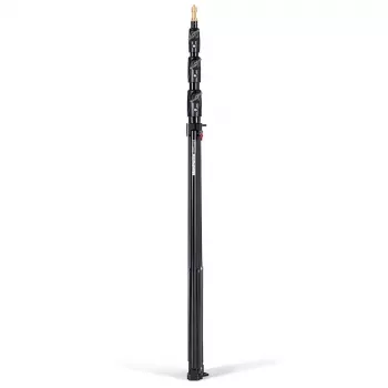 Manfrotto 1004BAC-3 oro pagalvėlės 4 sekcijų šviesos stovų rinkinys (3 vnt., juodos spalvos)
