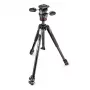 Manfrotto MK190X3-3W1 Aliumininis 3 sekcijų trikojis su 3 krypčių galvute