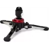 Manfrotto MVMXPROBASE skysčio monopodo pagrindas su FLUIDTECH 3D judesiu, skirtas XPRO monopodo atramoms, juodos spalvos