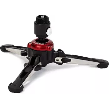 Manfrotto MVMXPROBASE skysčio monopodo pagrindas su FLUIDTECH 3D judesiu, skirtas XPRO monopodo atramoms, juodos spalvos