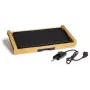 Melchioni Bamboo Grill elektrinis stalo grilis 1800 W rudas 37x27 cm su nelimpančia nuimama plokšte