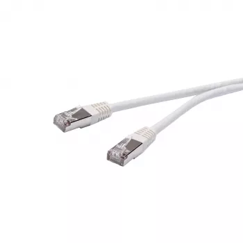 Vivanco Cat.6 U/UTP Gigabit Ethernet 20 m tinklo kabelis, baltas