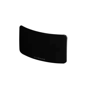 Vivanco VVTVANTMCIRCLE 28 dB stiprinimo patalpų DVB-T/T2 antena su LTE/4G/5G filtru, DAB/DAB+ palaikymu, juoda