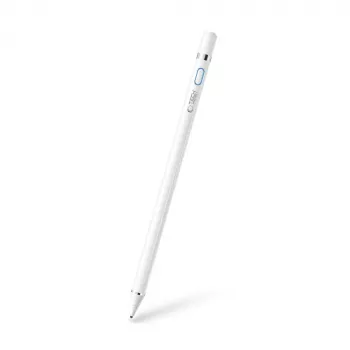 Tech-Protect Active Stylus Pen White - aktyvus rašiklis talpiniams ekranams, baltas