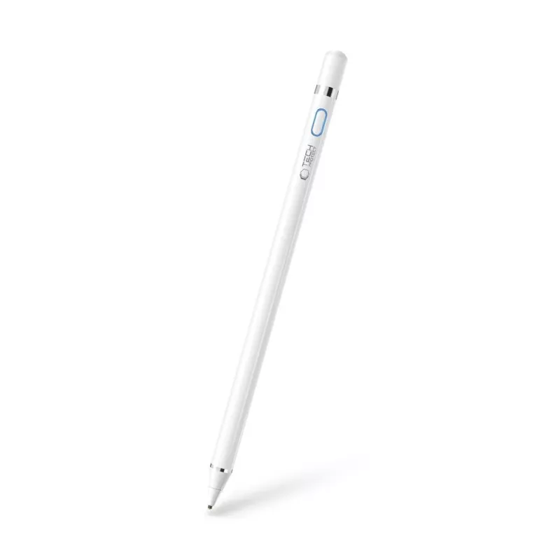 Tech-Protect Active Stylus Pen White - aktyvus rašiklis talpiniams ekranams, baltas