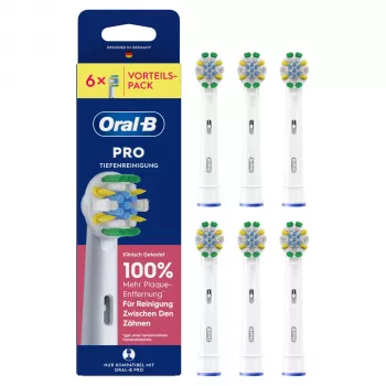 Oral-B Pro Deep Clean atsarginiai šepetėlių antgaliai, 6 vnt.