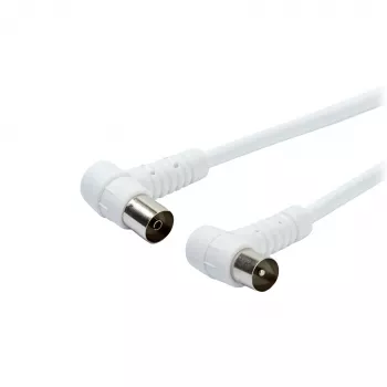 Vivanco antenos prijungimo laidas, SAT, 3 m, baltas