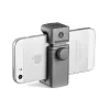Manfrotto MTWISTGRIP universalus išmaniojo telefono laikiklis su Twist-Lock, aliuminis, juodas/pilkas