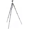 Manfrotto MKELMII4BL-BH Element MII 4 sekcijų aliumininis trikojis su rutuline galvute, mėlynas