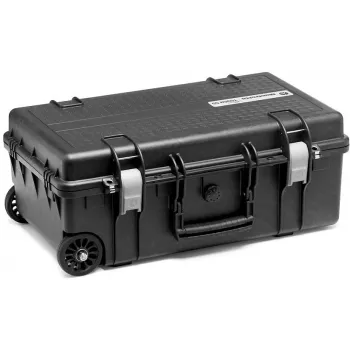 Manfrotto Pro Light Reloader Tough H-55 kietas dėklas fototechnikai, IP67 atsparus vandeniui ir dulkėms, TSA spyna, rankinio bagažo dydžio, juodos spalvos