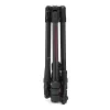 Manfrotto MKBFRTC4GTFB-3W Befree GT anglies pluošto kelioninis trikojis su 3 krypčių skysčio galvute, sukimo fiksatoriais, 10 kg apkrova, 164 cm maksimalus aukštis, juodas