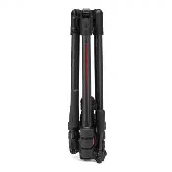 Manfrotto MKBFRTC4GTFB-3W Befree GT anglies pluošto kelioninis trikojis su 3 krypčių skysčio galvute, sukimo fiksatoriais, 10 kg apkrova, 164 cm maksimalus aukštis, juodas