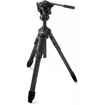 Manfrotto ONE anglies pluošto trikojis su 500X skysčių galvute (MKONEC-500X)
