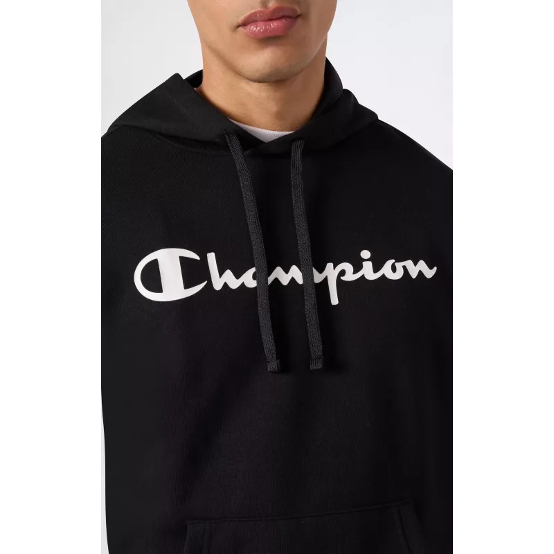 Champion vyriškas gobtuvinis megztinis juodas 221917 KK001 XL