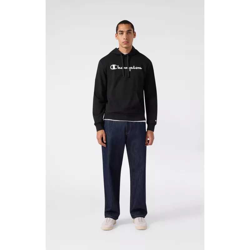 Champion vyriškas gobtuvinis megztinis juodas 221917 KK001 2XL