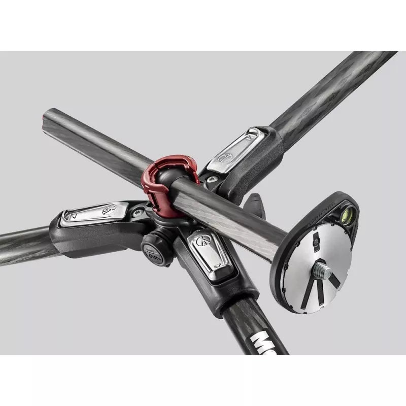 Manfrotto MT190CXPRO4 anglies pluošto 4 sekcijų trikojis