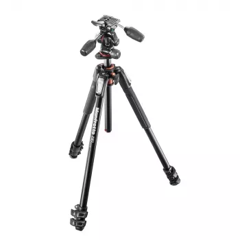 Manfrotto MK190XPRO3-3W aliumininis trikojis su 3 krypčių galvute