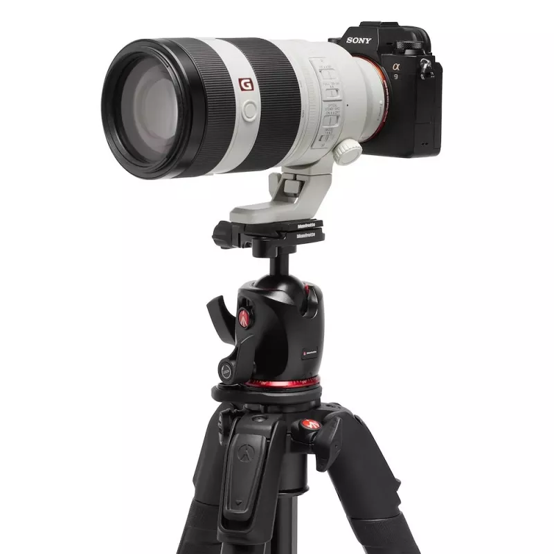 Manfrotto 055XPRO3 aliumininis trikojis su MHXPRO-BHQ2 rutuline galvute