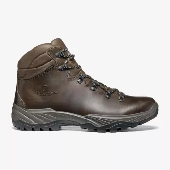 Scarpa Terra GTX vyriški žygio batai, GORE-TEX Extended Comfort, vientisos odos viršus, Vibram padas, rudi, EU 44