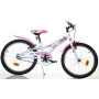 Vaikiškas dviratis Candy 20 77330 Baltas/Rozinis